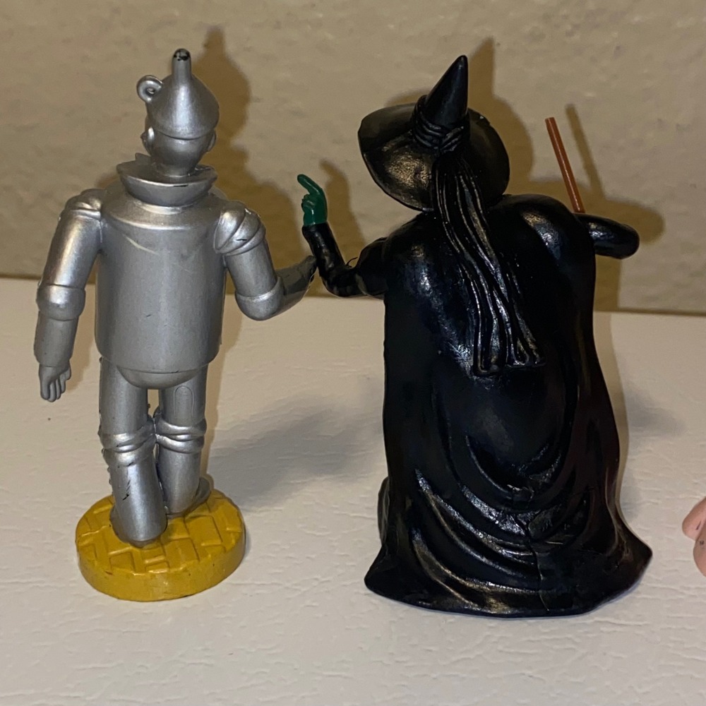 Vintage Wizard of Oz Collectible Figurines Set Dorothy Wicked Witch Scar Glinda - Picture 5 of 11